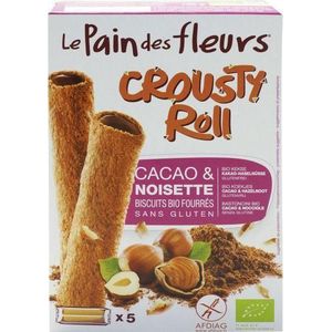 Le Pain Des Fleurs Krokante rol cacao & hazelnoten 125g