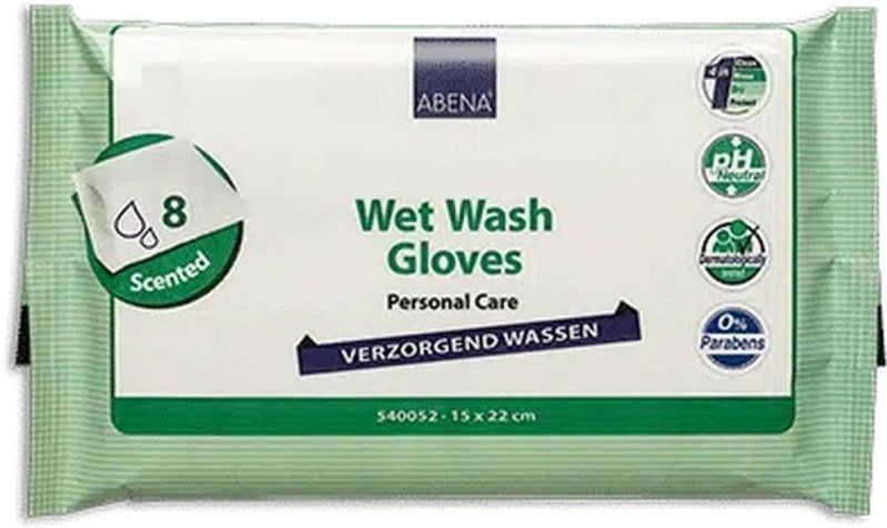 Abena Verzorgend wassen geparfumeerd 8st