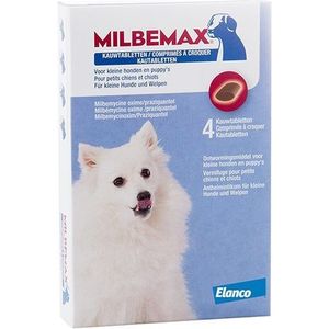 Milbemax Ontwormingsmiddel kleine hond 4st