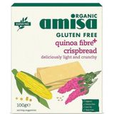 amisa Quinoa fiber plus crispbread 100 Gram