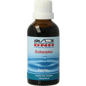 DNH - Suikerplex Tinctuur - Kruidenpreparaat - 50 ml - Bio Zwarte Vlier