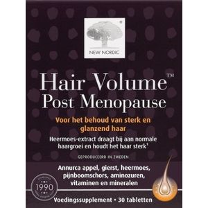 New Nordic - Hair Volume Post Menopause - Tabletten - Met Heermoes-extract - Vitamine B