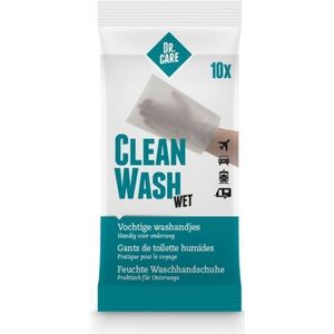 Dr. Care Clean wash vochtige washandjes 10 Stuks