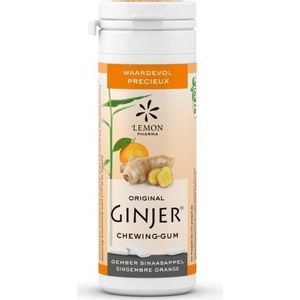 lemon pharma Ginjer original gember kauwgom 20 Stuks