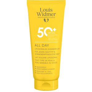 Louis Widmer Suncare all day 50+ ongeparfumeerd crème 200 ml