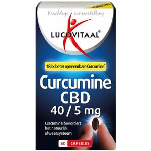 Lucovitaal Curcumine CBD 40/5 mg 30 capsules