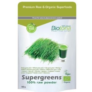 Biotona Supergreens raw powder 150g