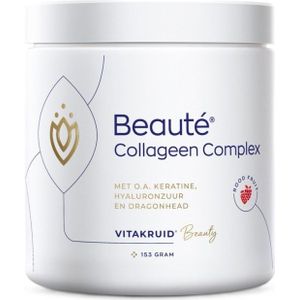 Vitakruid Beauté® collageen complex rood fruit 154 Gram