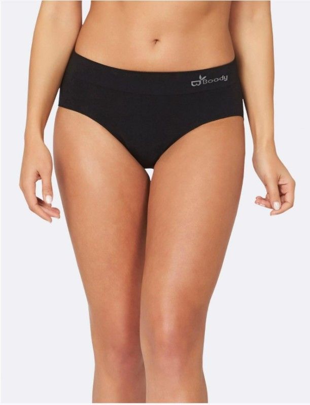 Naproz - Bamboo Midi Brief - Zwart - Thermo-onderbroek