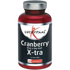 Lucovitaal Cranberry met x-tra lactobacillus 240 capsules
