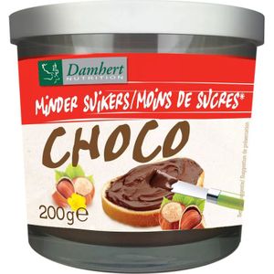 Damhert Chocopasta minder suikers 200g