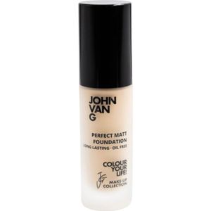 John van G - Perfect Matt Foundation - 20 ML - Oil Free - Long Lasting