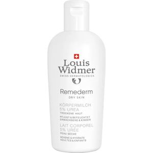 Louis Widmer Remederm lichaamsmelk 5% ureum ongeparfumeerd 200ml