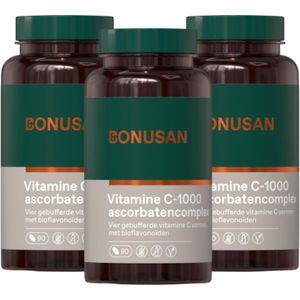 Bonusan - Vitamine C1000 Ascorbatencomplex - 270 Tabletten