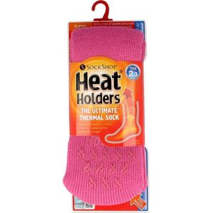 heat holders Ladies slipper socks maat 4-8 candy 1 Paar