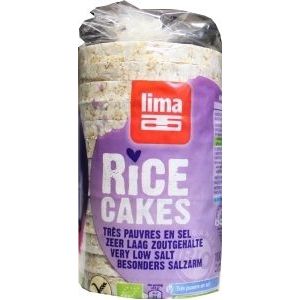 Lima Rijstwafels laag zoutgehalte 100g