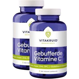 Vitakruid - Gebufferde Vitamine C - 360 Capsules