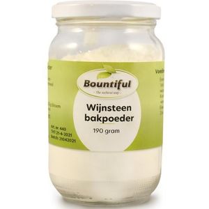 Bountiful Wijnsteenbakpoeder 190 Gram