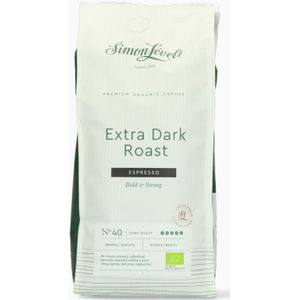 Simon Levelt Cafe espresso extra dark roast 500 gram