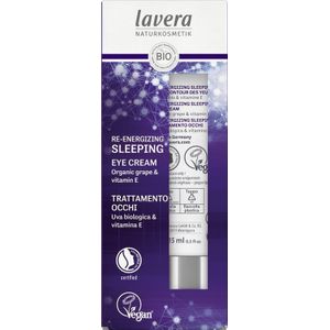 Lavera - Re-Energizing Sleeping - Oogcrème - Bio