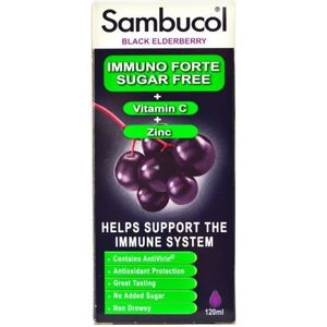 Sambucol Immuno forte suikervrij 120ml