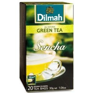 Dilmah Thee sencha groene 20 zakjes