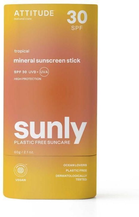 Attitude - Zonnebrandstick - Tropisch - SPF30 - 60g