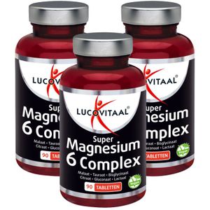 Lucovitaal - Magnesium Super 6 Complex - 270 Tabletten