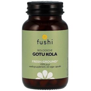 Fushi - Biologische Gotu Kola Capsules - Voedingssupplementen