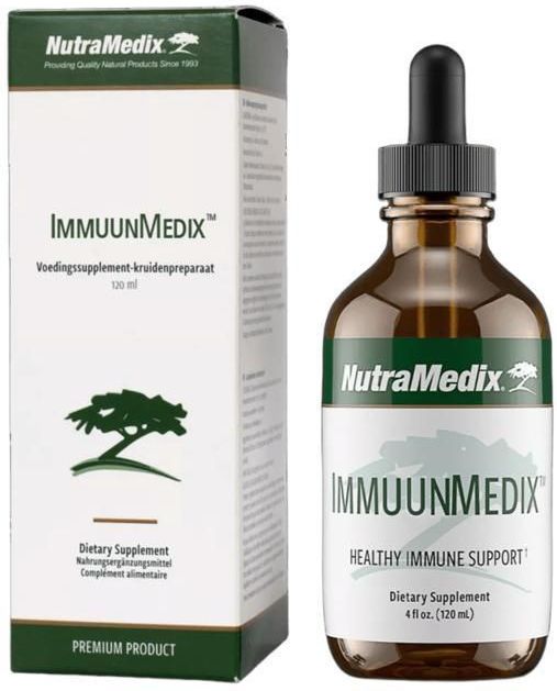 Nutramedix - Immuunmedix - Kruidenpreparaat - 80 druppels - Alcohol/waterextract