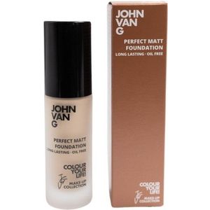 John van G - Perfect Matt Foundation - 20 ml - Olievrij