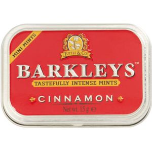 barkleys Cinnamon mints sugarfree 15g