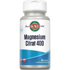 Kal Magnesium citraat 400mg 60tb