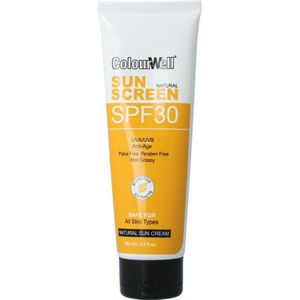Colourwell - Natuurlijke Zonnecreme - SPF30 - 100 ml