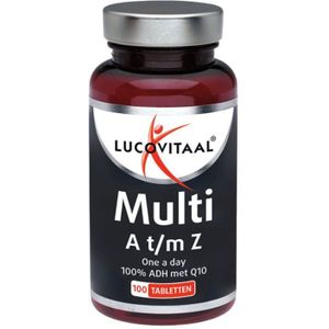 Lucovitaal Multivitamine a t/m z +q10 100 tabletten