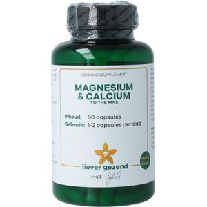 Liever Gezond Magne cal max magnesium en calcium to the max 90vc