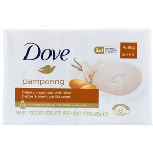 Dove - Zeep - Shea Butter - 4 x 90 gr