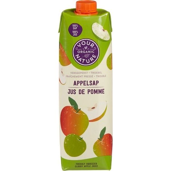 Appelsap saptap grootverpakking 5 liter (biologisch) - Appelsappen kopen |  o.a. Ekoland &amp; Natufood | beslist.be