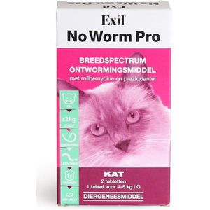 Exil Katten ontwormingsmiddel 2tb