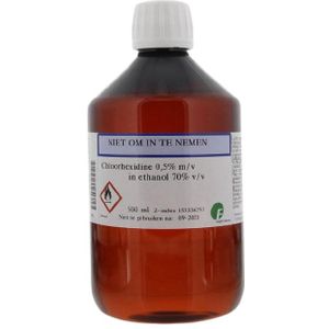 Orphi Chloorhexidine 0.5% in alcohol 70% 500ml
