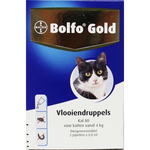 Bolfo Druppels voor katten 2x0.8m