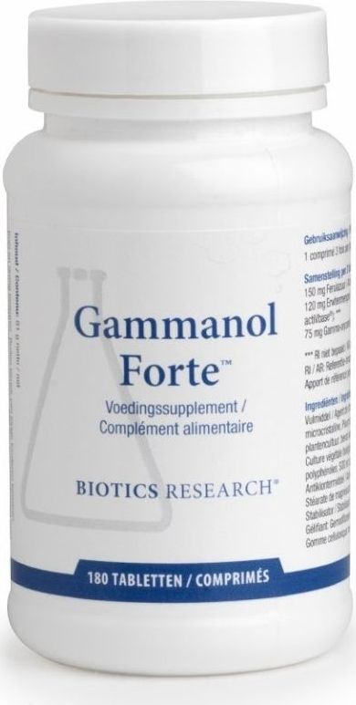 Biotics Gammanol Forte - Tabletten - 180 stuks - Natuurlijke Effectiviteit