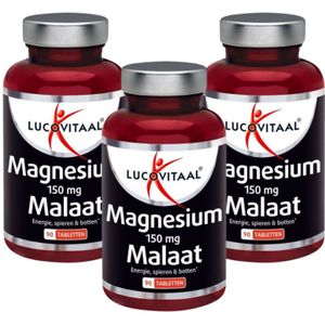 Lucovitaal - Magnesium malaat - 270 Tabletten