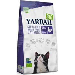 Yarrah Grain-free kattenvoer gesteriliseerde kat bio 2 KG