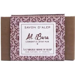 al bara Aleppo zeep roze klei 150gr