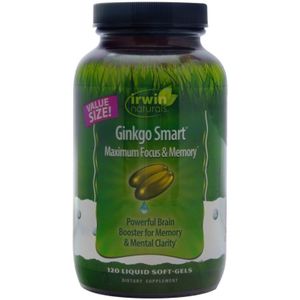 Irwin Naturals - Ginkgo Smart - Softgels - 120 stuks