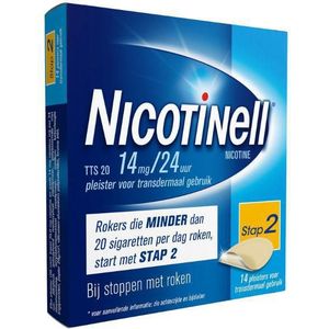 Nicotinell Nicotinepleister tts20 14mg 14 stuks