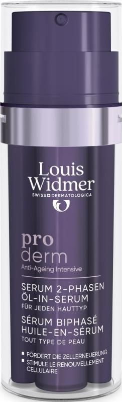 Louis Widmer Proderm tweefasig serum olie-in-serum ongeparfumeerd 35ML