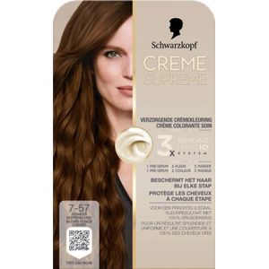 Schwarzkopf - Creme Supreme - Crèmekleuring - Donker Koperblond