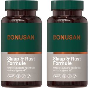 Bonusan - Slaap & Rust Formule - 120 Capsules